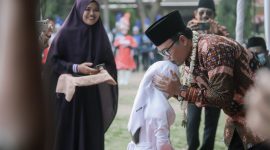 Bupati Pamekasan, Madura, Baddrut Tamam sambut generasi Al-Qur’an.