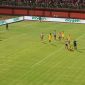 Pertandingan berlangsung Madura united lawan persik Kediri di Stadion Gelora Madura Ratu Pamellingan Pamekasan (SGMRP). 