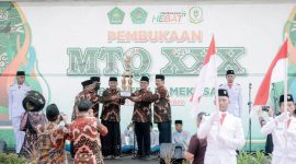 Pembukaan MTQ di Pamekasan berlangsung meriah.