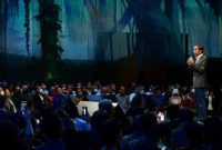 Presiden menjelaskan, Nusantara adalah masa depan Indonesia yang mampu terwujud dengan adanya upaya bersama dari seluruh pihak, termasuk para investor.

 