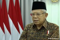 ika memberikan sambutan secara daring pada acara Peresmian Balai Latihan Kerja (BLK) Komunitas dan Akselerasi Kemandirian BLK Komunitas Tahun 2022.