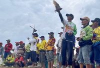 Antusias, peserta mengikuti lomba merpati yang diselenggarakan oleh GMC Sumenep.