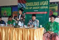 PAC GP Ansor Kamal saat menggelar konsolidasi akbar. (Foto: Dok. Istimewa) 