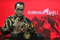 Menteri Perhubungan Budi Karya Sumadi menyampaikan keterangan pers di Kantor Presiden, Jakarta, pada Jumat, 24 Maret 2023. Foto: BPMI Setpres