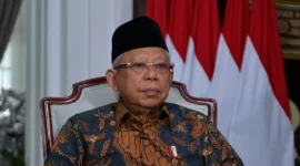 Foto: Wakil Presiden (Wapres) K. H. Mar’uf Amin.