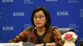 Menteri Keuangan Republik Indonesia Sri Mulyani Indrawati 