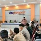 Kepala Disporapar Pamekasan memberikan sambutan dalam acara pemilihan pemuda pelopor di Kabupaten Pamekasan.