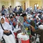Saat pesawat delay, Saudia Airlines Di Madinah, Jemaah Haji Indonesia Kelaparan (Foto : Istimewa)