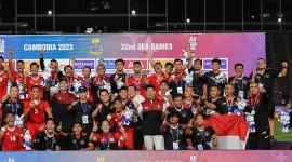 Timnas Indonesia U-23 Berhasil Bawa Pulang Medali Emas Sea Games 2023 Foto : Istimewa