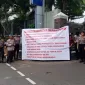 Saat mahasiswa demo dan tuntut Kejari Tapanuli Jakarta 