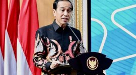 Presiden Joko Widodo membuka Rapat Koordinasi Nasional (Rakornas) Pengawasan Intern Pemerintah Tahun 2023 di Gedung Badan Pengawasan Keuangan dan Pembangunan. (Foto: Setpres/Lukas) 