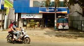 Kantor Unit BRI Terminal lama Pamekasan.