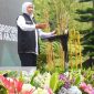 Khofifah Indar parawansa saat beri sambutan dalam acara Pemerintah Jawa Timur Inovatif 