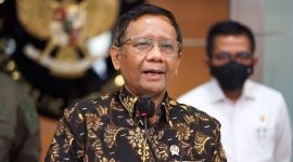 Mahfud MD Menko Polhukam Saat Bahas Soal Aspek Pidana Pondok Pesantren Al Zaytun 