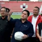 Saat Erick Thohir Bersama Para Tim PSSI Berkunjung ke Stadion Manahan Solo Doc. PSSI 