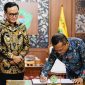 Penandatangana Mou dilakukan di Peringgitan Dalam Mandhapa Aghung Ronggosukowati Pamekasan.