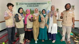 Kampung SIBA terus berupaya konsisten melakukan pengolahan sampah.