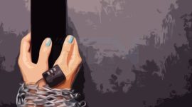 Ilustrasi pencurian hp dok. Pinterest 