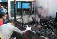 Suasana Setelah Aksi Pembakaran Dilakukan Dok. Polres Temanggung 