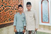 Saat Rofiq Sholeh bersilaturahmi ke Bupati Pamekasan (Dok. ist)