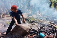 Sejumlah tempat di Pamekasan mengalami bencana alam kebaran.