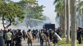 Saat Bentrok di kepulauan (Foto: Ist)