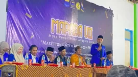 Saat Mapaba Berlangsung di Yayasan Taufiqus Shibyan Talangoh Proppo Pamekasan (Foto: Fahrur Rozi)