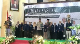 Saat Launching Buletin Al Israq HMPS IQT IAIN Madura (Dok. Fahrur Rozi)