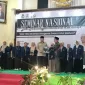 Saat Launching Buletin Al Israq HMPS IQT IAIN Madura (Dok. Fahrur Rozi)