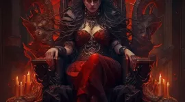 Ilustrasi: Salah satu simbol perjuangan ini adalah Lilith, sebuah karakter mitologi yang mewakili keberanian perempuan dalam menentang dominasi patriarki. 
