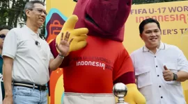 Erick juga memberikan penjelasan tentang kesiapan penyelenggaraan Piala Dunia U-17.