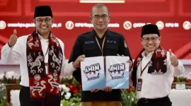 Anies Baswedan dan Muhaimin Iskandar secara resmi mendaftar sebagai pasangan calon Presiden dan Wakil Presiden untuk pemilihan mendatang. 