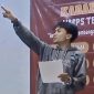Salah satu peserta baca puisi HMPS TBIN IAIN Madura. (Foto: tangkaplayar @tbiniainmadura)