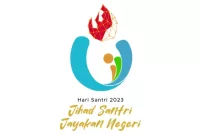 Logo hari santari 2023.