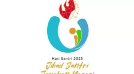 Logo hari santari 2023.
