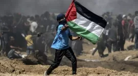 Saat Tentara Palestina beserta warga Palestina melancarkan serangannya (Dok. Talk Wells)
