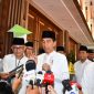Presiden Joko Widodo Saat diwawancara oleh awal media.