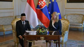 Wapres Ma’ruf Amin dan Presiden Slovakia Mendorong Pemberdayaan Perempuan dan Perdamaian Global