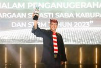 Penghargaan Swasti Saba Kabupaten Kota Sehat dan STBM 2023 menjadi bukti nyata komitmen Pemkab Pamekasan untuk menciptakan lingkungan bersih, sehat.