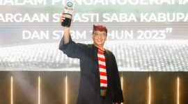 Penghargaan Swasti Saba Kabupaten Kota Sehat dan STBM 2023 menjadi bukti nyata komitmen Pemkab Pamekasan untuk menciptakan lingkungan bersih, sehat.
