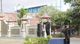 Penjabat Bupati Pamekasan, Masrukin, mengucapkan selamat kepada masyarakat Pamekasan atas peringatan hari jadi yang ke-493.
