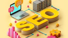 SEO concept. 3d illustration.