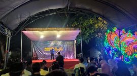 Saat acara berlangsung dan dihadiri ratusan warga di Pamekasan Dok. Fahrur Rozi SuaraNet.id
