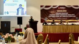Sosialisasi persiapan rekrutmen pengawas PTPS BAWASLU Pamekasan.