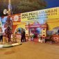 Posko pengamanan malam tahun baru polres Pameksan. Foto/ist
