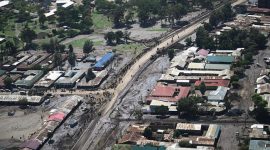 Korban meninggal dunia akibat tanah longsor dan banjir yang dipicu hujan deras di Tanzania. [foto: ist]