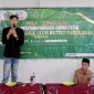 Pelatihan yang berlangsung di ruang kelas  Jurnalistik Putra MA Miftahul Ulum, Pamekasan.