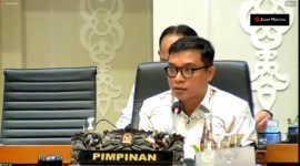 Dr. Achmad Baidowi, S.Sos, M.Si | saat memimpin rapat Baleg DPR RI bersama pemerintah Dok. Tangkap layar @TV Perlemen DPR RI 