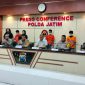 Saat Konferensi Pers Berlangsung di kantor Kapolda Jawa timur Dok. Ist