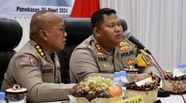 Tim BPK RI bersama Tim Pendamping Polda Jatim melaksanakan kegiatan pengawasan dan pemeriksaan administrasi keuangan Polres Pamekasan di Gedung Bhayangkara Mapolres Pamekasan, Selasa (5/3).